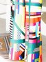 Abstract Graphic Urban Regular Fit Fashion Pants